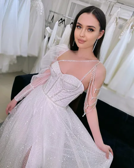 Свадебное платье Дэбби А